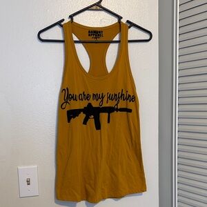 Mustard Tank Top